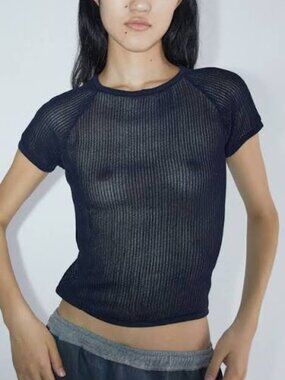 Paloma Wool Danila Navy Top